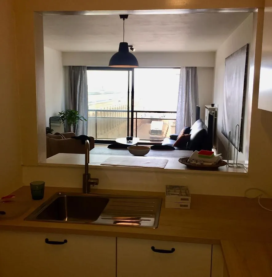 Rustig Appartement Met Zeezicht Dicht Bij Het Centrum Ostende